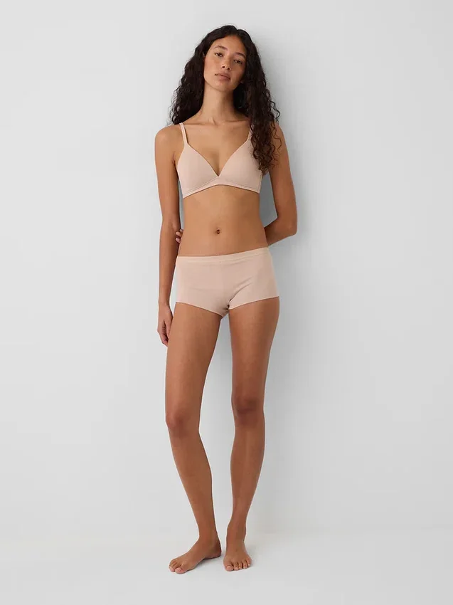 Shorty in morbidissimo cotone biologico elasticizzato