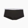 Shorty in morbidissimo cotone biologico elasticizzato con logo