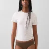 Slip a vita bassa in cotone biologico elasticizzato