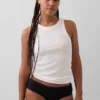 Slip a vita bassa in cotone biologico elasticizzato
