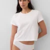 Slip a vita bassa in cotone biologico elasticizzato