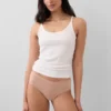 Slip a vita bassa in cotone biologico elasticizzato