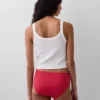 Slip a vita bassa in cotone biologico elasticizzato