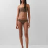 Slip a vita bassa in cotone biologico elasticizzato
