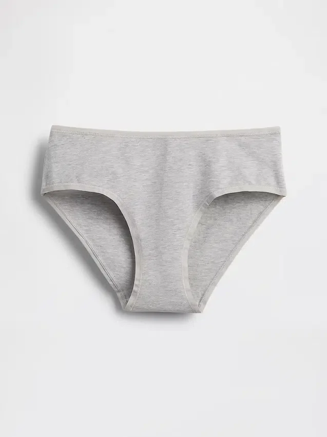 Slip a vita bassa in cotone biologico elasticizzato
