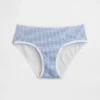 Slip a vita bassa in cotone biologico elasticizzato