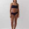 Slip a vita bassa in cotone biologico elasticizzato