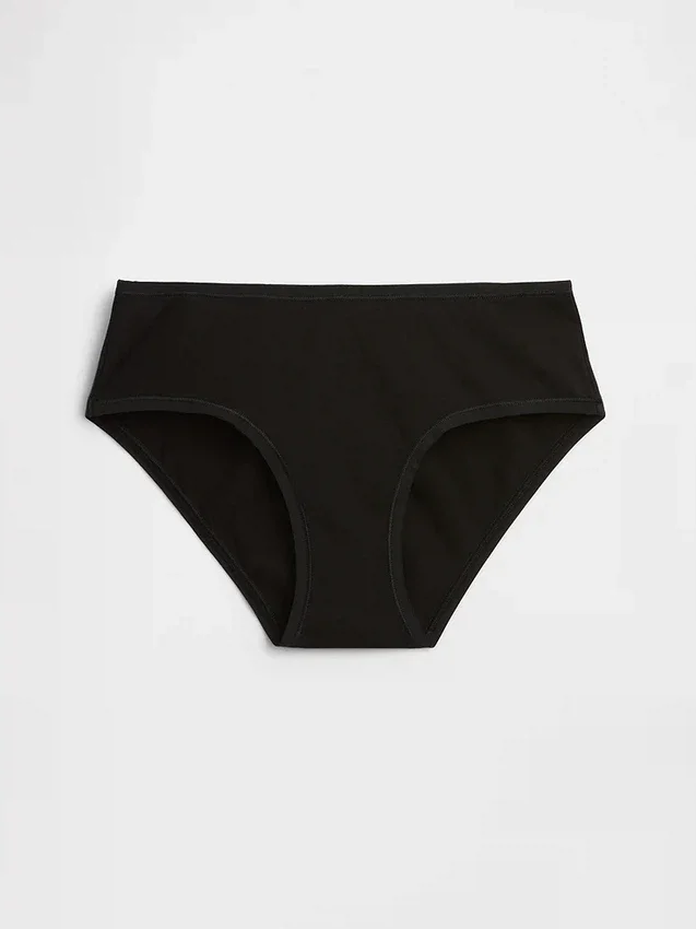 Slip a vita bassa in cotone biologico elasticizzato