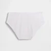 Slip a vita bassa in cotone biologico elasticizzato