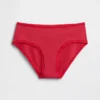 Slip a vita bassa in cotone biologico elasticizzato