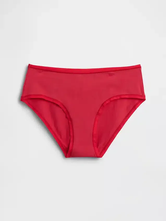 Slip a vita bassa in cotone biologico elasticizzato