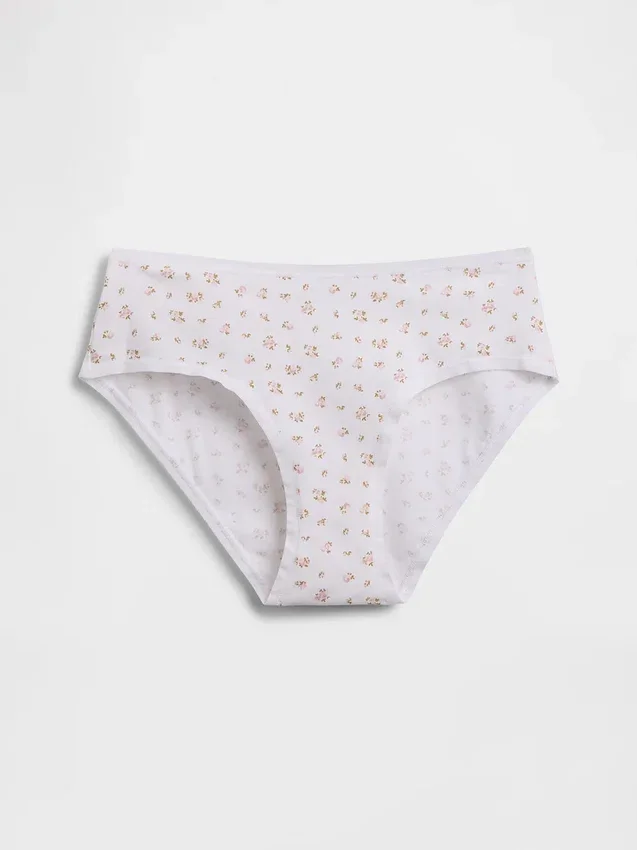Slip a vita bassa in cotone biologico elasticizzato