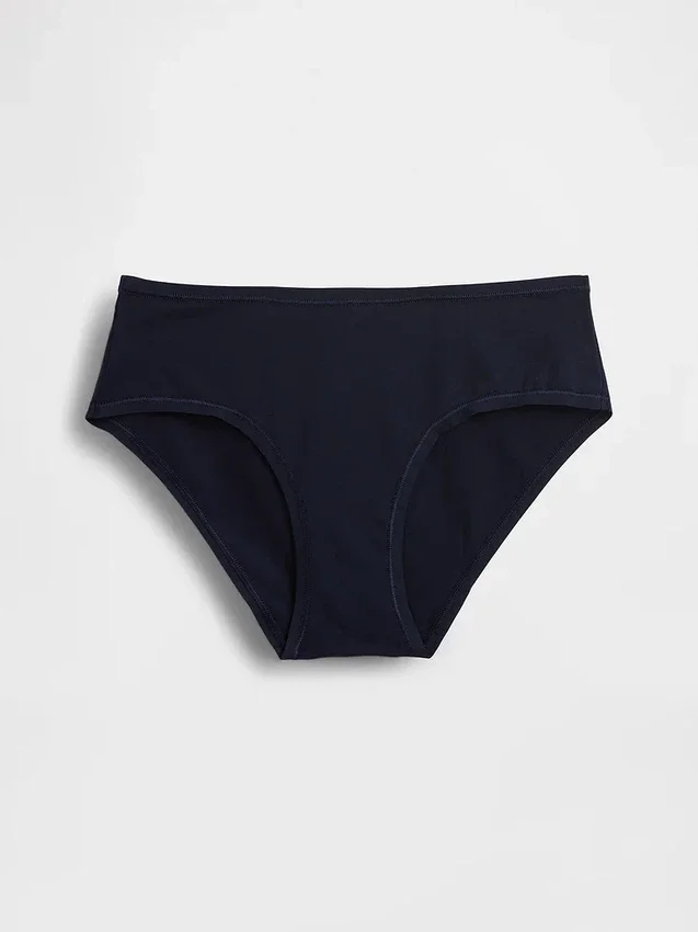 Slip a vita bassa in cotone biologico elasticizzato
