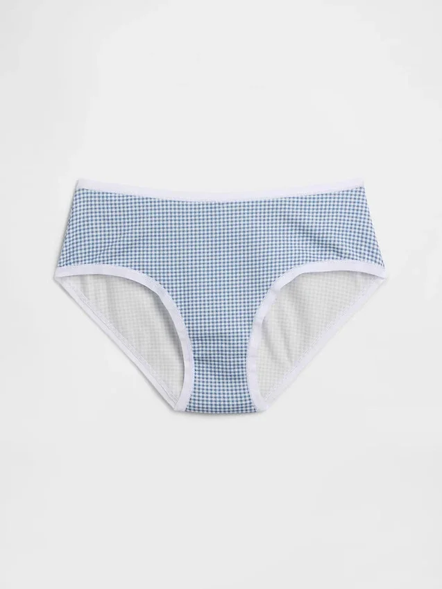 Slip a vita bassa in cotone biologico elasticizzato (confezione da 3)