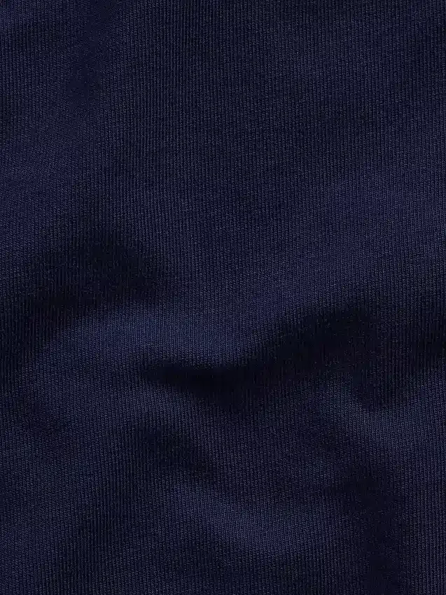 Slip bikini a vita alta in cotone biologico elasticizzato