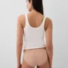 Slip bikini in cotone biologico elasticizzato (confezione da 3)