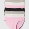 Slip bikini in cotone biologico elasticizzato per bambini (confezione da 7)