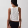Slip bikini invisibile in cotone biologico elasticizzato