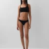 Slip bikini invisibile in cotone biologico elasticizzato