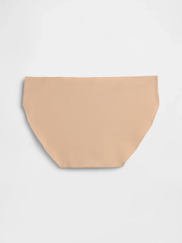 Slip bikini invisibile in cotone biologico elasticizzato