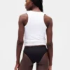 Slip Cheeky in cotone biologico elasticizzato