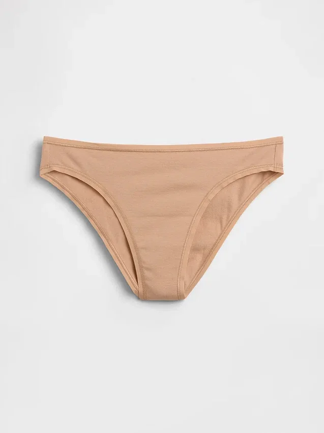 Slip Cheeky in cotone biologico elasticizzato