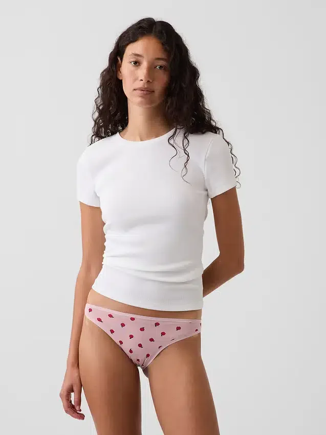 Slip Cheeky in morbidissimo cotone biologico elasticizzato