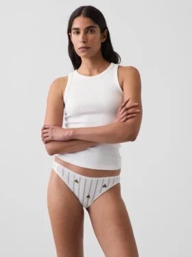 Slip Cheeky in morbidissimo cotone biologico elasticizzato