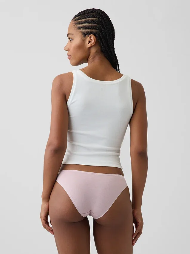 Slip Cheeky in morbidissimo cotone biologico elasticizzato