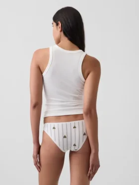 Slip Cheeky in morbidissimo cotone biologico elasticizzato
