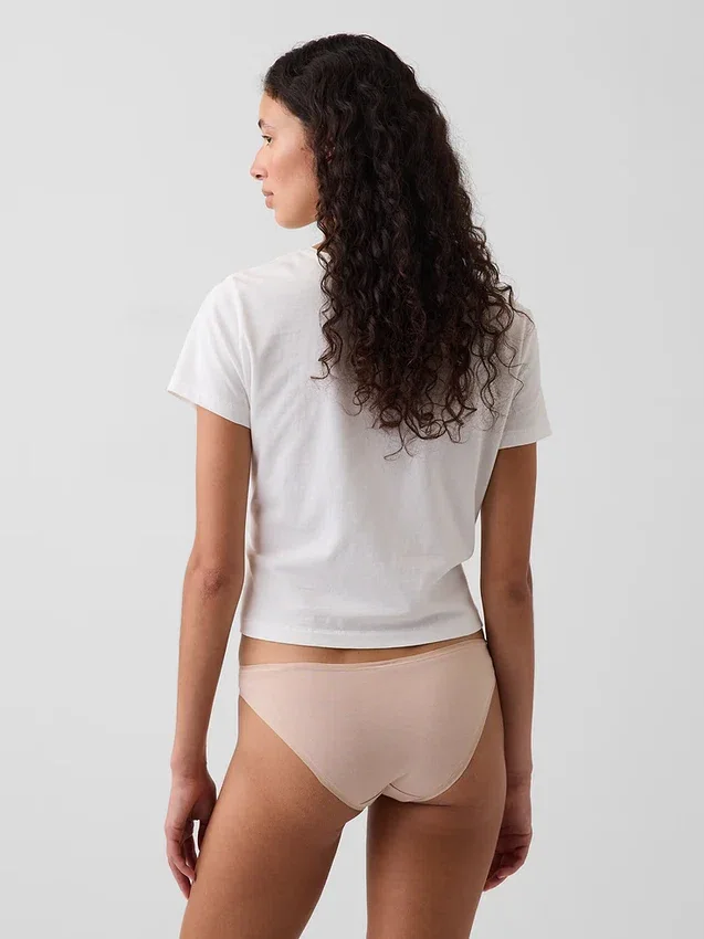 Slip Cheeky in morbidissimo cotone biologico elasticizzato