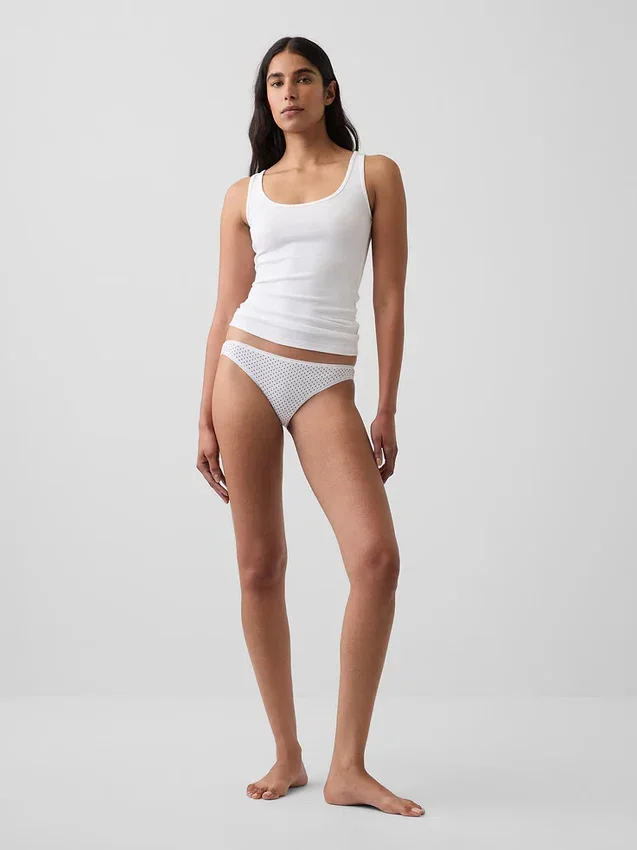 Slip Cheeky in morbidissimo cotone biologico elasticizzato