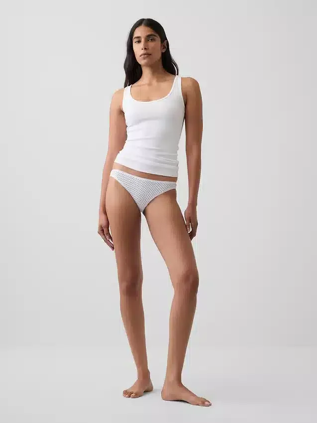 Slip Cheeky in morbidissimo cotone biologico elasticizzato