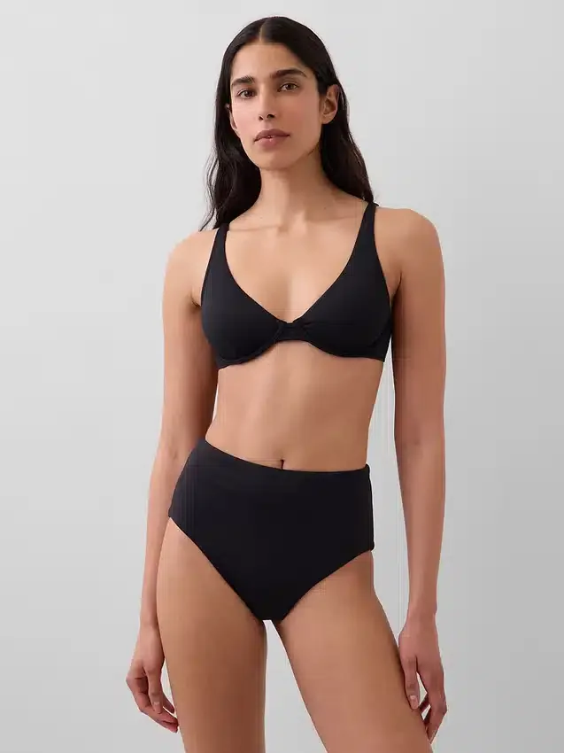 Slip da bikini a vita alta