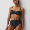 Slip da bikini a vita alta