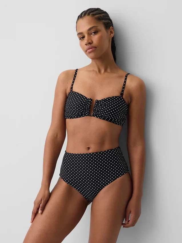 Slip da bikini a vita alta