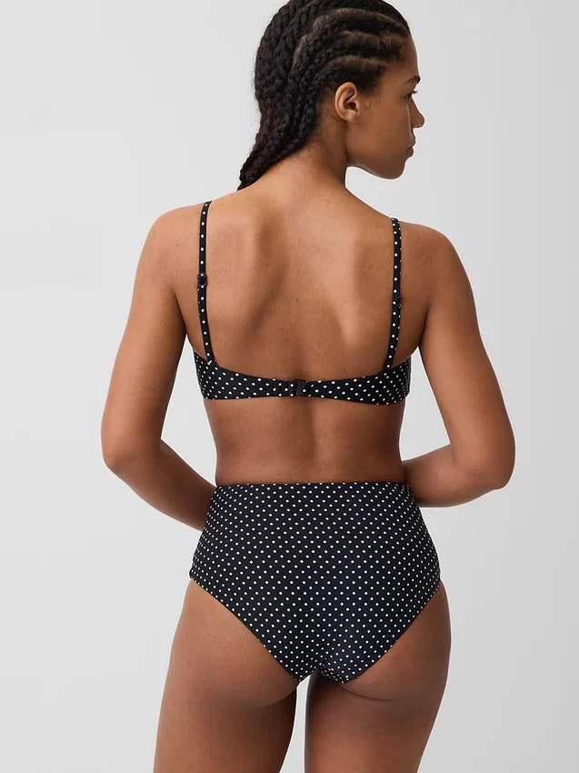 Slip da bikini a vita alta