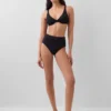 Slip da bikini a vita alta