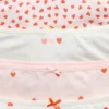 Slip hipster in cotone biologico elasticizzato per bambini (confezione da 5)