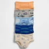 Slip in cotone biologico elasticizzato per bambini (confezione da 5)