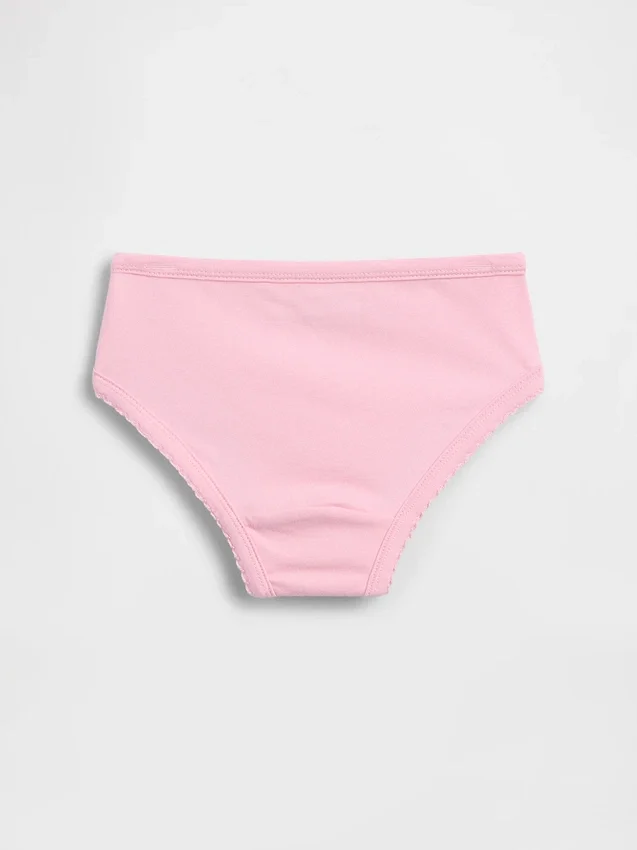 Slip in cotone biologico elasticizzato per bambini (confezione da 5)