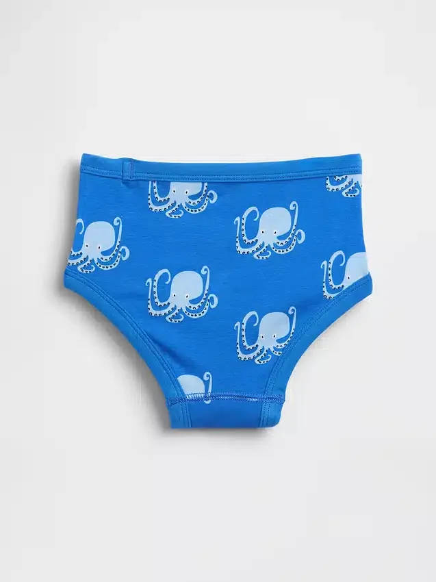 Slip in cotone biologico per bambini piccoli (confezione da 5)