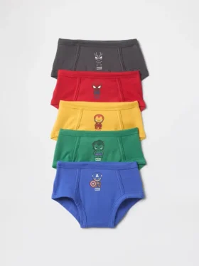 Slip Marvel per bambini piccoli (confezione da 5)