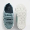 Sneakers in tela e denim per bambini