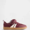 Sneakers in velluto a coste per bambini