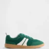 Sneakers in velluto a coste per bambini