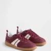 Sneakers in velluto a coste per bambini