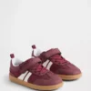 Sneakers in velluto a coste per bambini