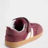 Sneakers in velluto a coste per bambini