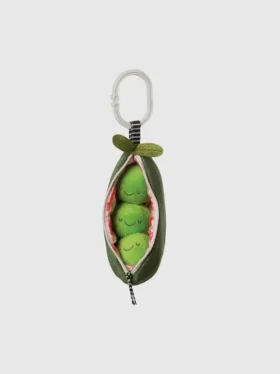 Sonaglio e giocattolo da viaggio “Peas in a Pod”